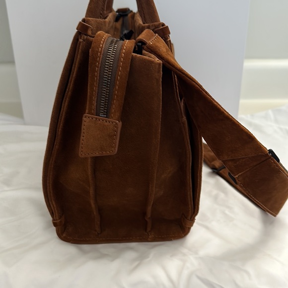 HAMMITT Allen Large in Mahogany Suede/ Bronze - Picture 3 of 8